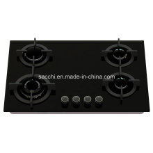 Sabaf Five Burner Tempered Glass Gas Hob -Gna587